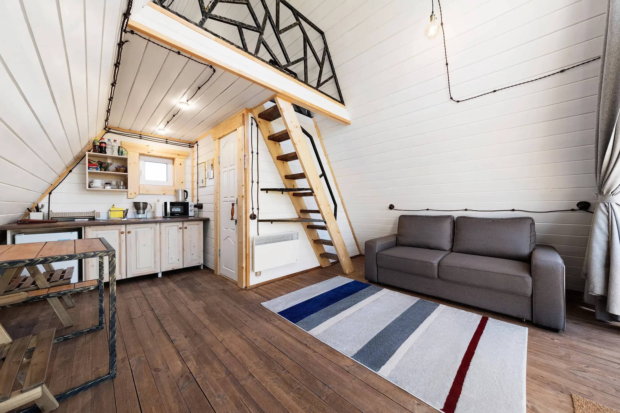 Шале a-frame в Усадьбе Четыре Сезона