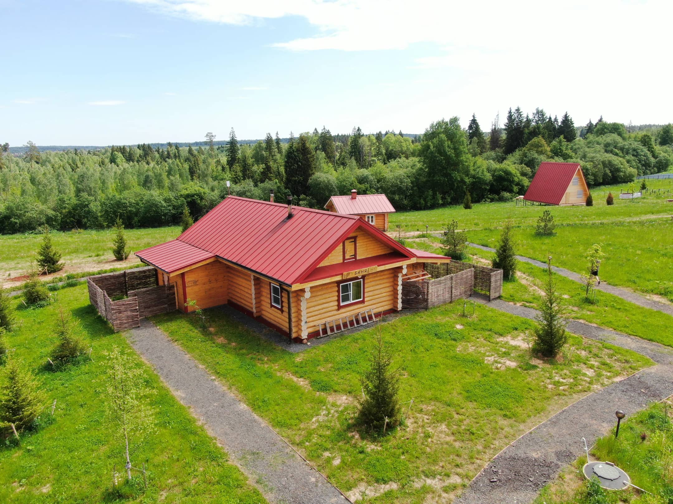 Русская баня в Усадьбе Четыре Сезона