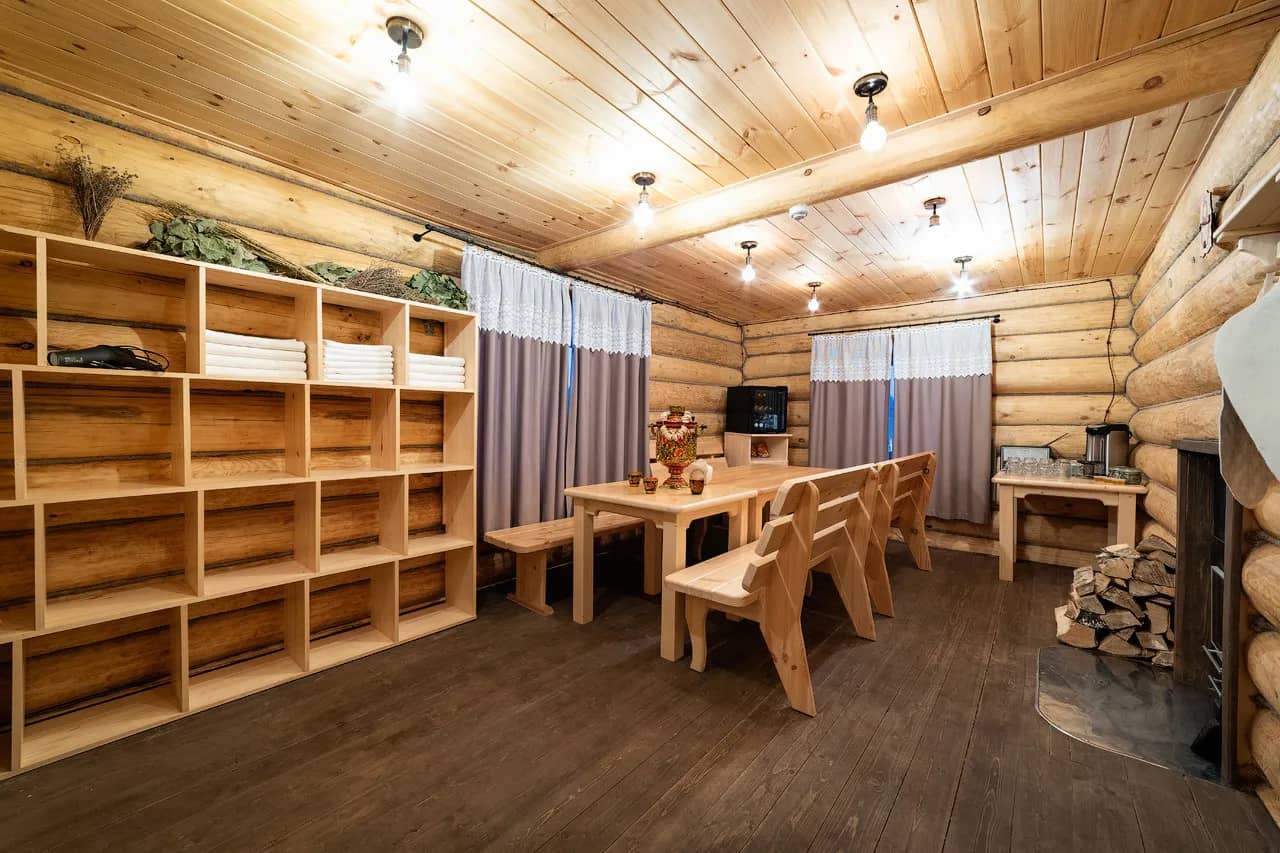 Русская баня в Усадьбе Четыре Сезона