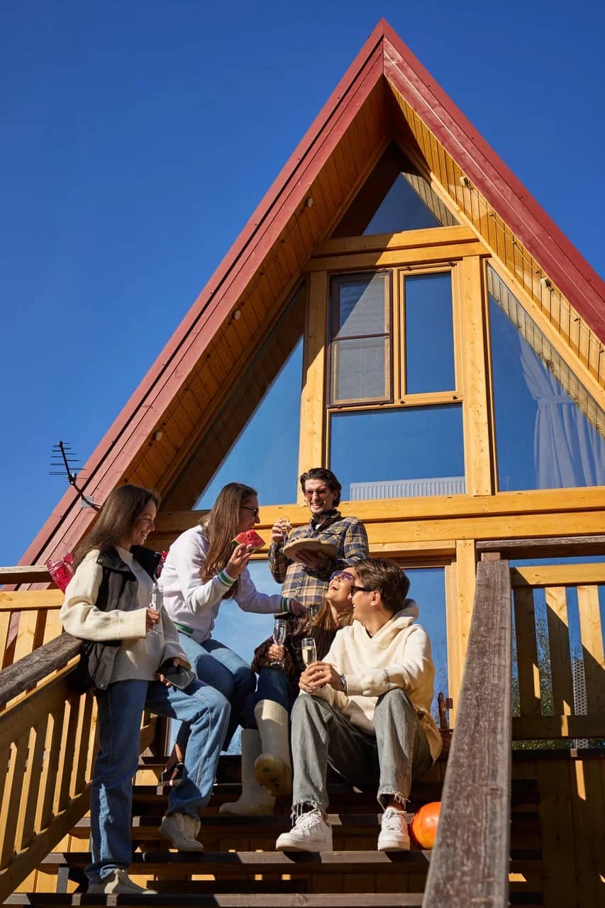 Отдых для компании друзей в Усадьбе Четыре Сезона